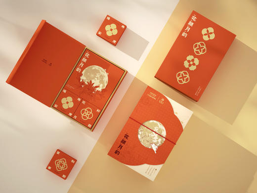 万达酒店及度假村·生活方式系列月饼礼盒-花颜月韵 商品图0