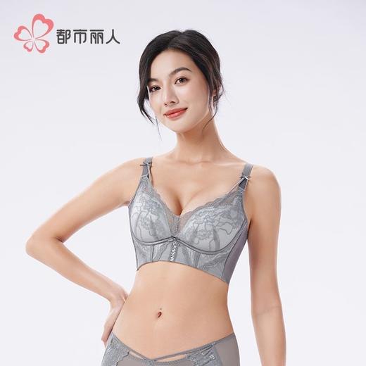 都市丽人内衣蕾丝内衣塑身文胸塑身内衣无调整型文胸无钢圈LJH1S1 商品图3