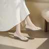 【秋季新款】西村名物2025年秋季新款厚底防滑坡跟软底舒适浅口单鞋妈妈鞋T25CE31481 商品缩略图0