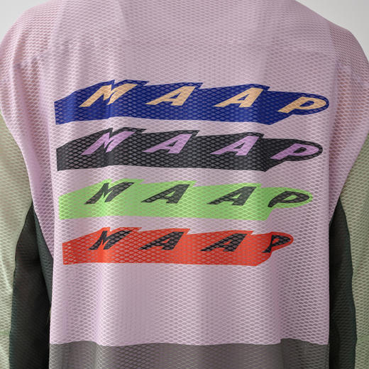 MAAP 男女同款 Evade X LS Mesh Tee 霓虹涂鸦 长袖网眼T恤 商品图4