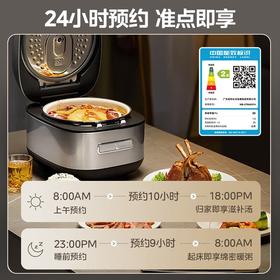 美的(Midea)(510624)电饭煲花瓣IH系列智能电磁加热家用电饭锅大火力米饭锅煮小米粥加厚青瓷鼎釜 CFB4097H