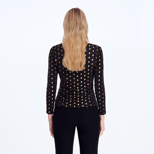 EITIE爱特爱Q 弹魔力衫塑性显瘦T恤8302004 商品图4