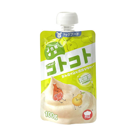 地狱厨房【咕噜酱犬鸭肉梨100g】新食感成幼猫营养增肥零食流质湿粮狗罐头1袋 商品图1