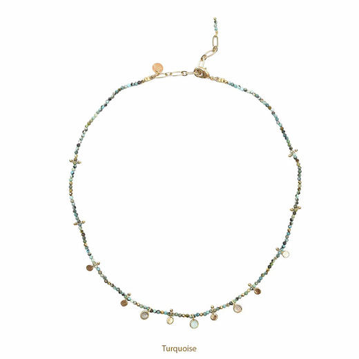 订购12周到｜ROOM SERVICE-ELENA-串珠 镀金 镶嵌 项链［法国设计师］ 商品图3