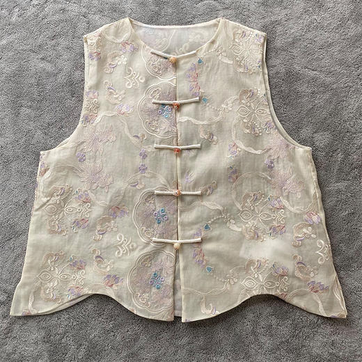 【部分现货】良木礼真丝马甲（890563） 商品图0