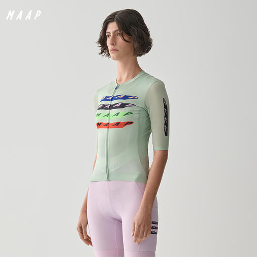 MAAP 女士 Evade X Pro Air Jersey 3.0 鼠尾草绿 短袖骑行服 商品图0
