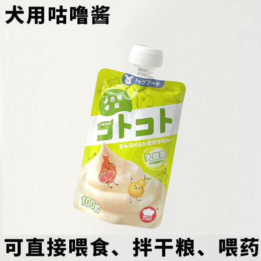 地狱厨房【咕噜酱犬鸭肉梨100g】新食感成幼猫营养增肥零食流质湿粮狗罐头1袋 商品图0