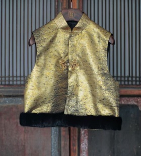 盛唐牡丹盛奢系列| 西阵织水貂毛马甲