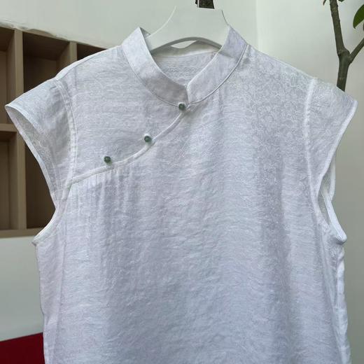 【2026东衣作】新中式连衣裙（25707322白雪-结缘款） 商品图1