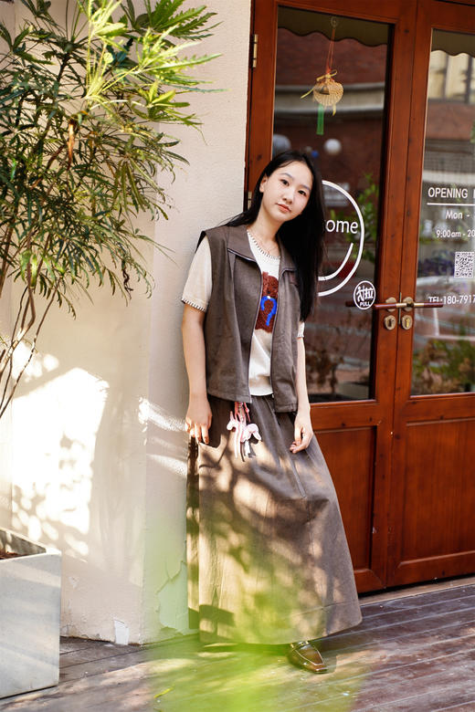 现货 臣禾	【泰迪针织T】设计感萌趣短袖上衣JZ253050275 商品图5