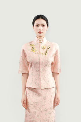 下架|廷前观棠 | 花影短袖外套