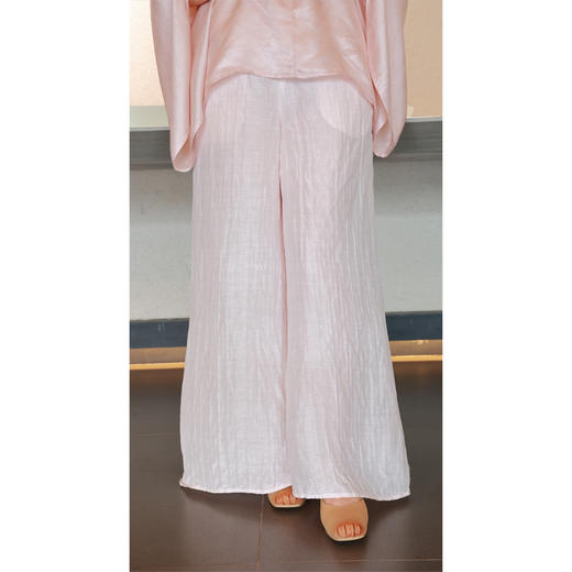 【抖音专属】 阔腿裤（24709617弗肯红） 商品图4