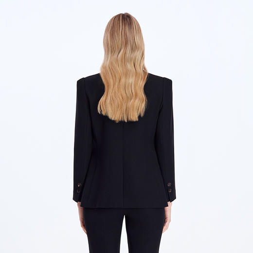 EITIE爱特爱气质通勤戗驳领设计西装外套8303005 商品图5