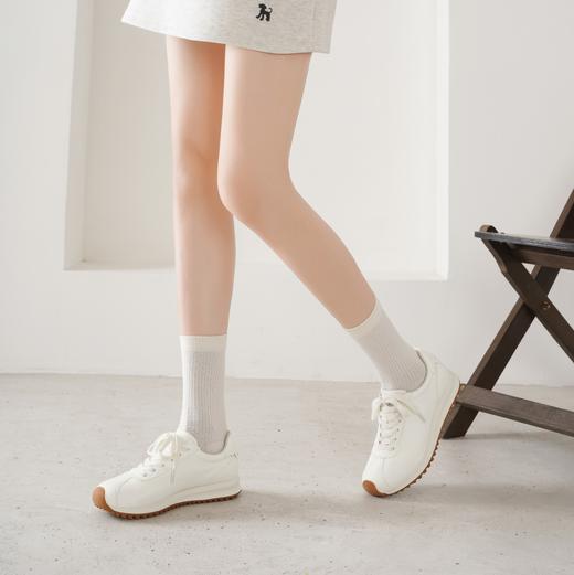 【秋季新款】西村名物2025年秋季新款厚底防滑平跟软底舒适休闲鞋运动鞋阿甘鞋T25CM31461 商品图4