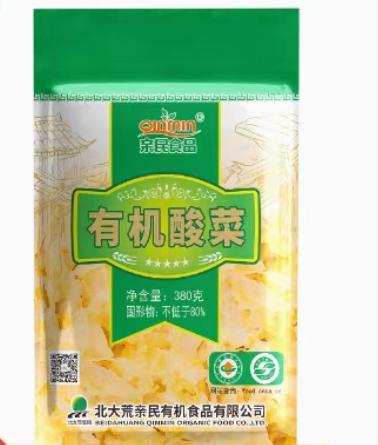 北大荒亲民食品有机酸菜（丝）380g 商品图1