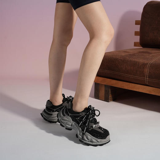 Westory厚底老爹鞋撞色拼接超酷运动鞋W25CM76601 商品图11