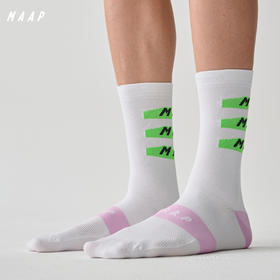 MAAP Evade X sock White Green 骑行袜