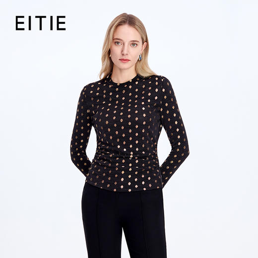 EITIE爱特爱Q 弹魔力衫塑性显瘦T恤8302004 商品图0
