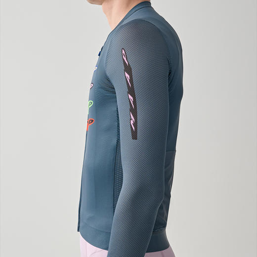 MAAP 男士 Evade X Pro Air LS Jersey 3.0 制服蓝 长袖骑行服 商品图3