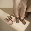 【秋季新款】西村名物2025年秋季新款厚底防滑平跟软底舒适乐福鞋深口单鞋T25CM30781 商品缩略图0