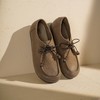 【秋季新款】西村名物2025年秋季新款厚底防滑平跟软底舒适乐福鞋深口单鞋T25CM30781 商品缩略图8