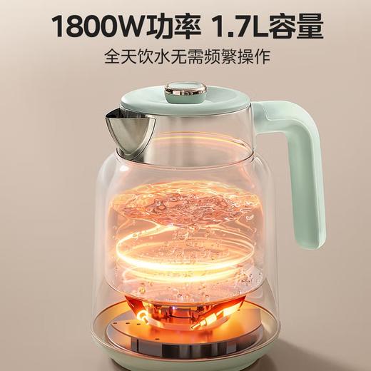 美的(Midea)(510620)电水壶烧水壶自动断电保温一体 国补 1.7L大容量无缝电热水壶 316L不锈钢恒温壶 7档温控 53-Q 商品图4