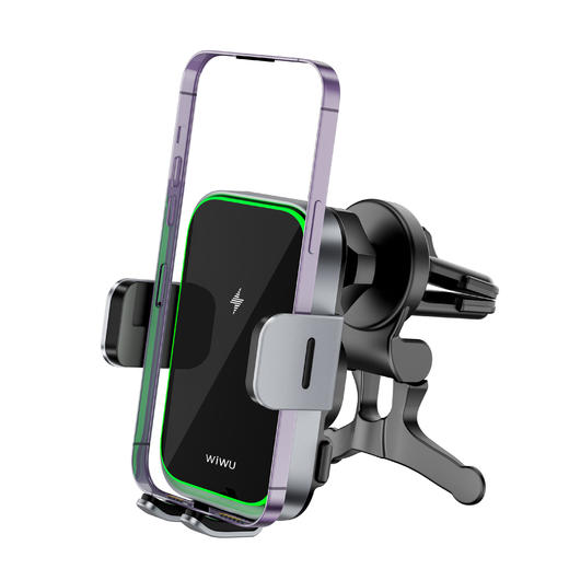 WiWU 车载无线充 出风口支架、吸盘双接口 商品图4