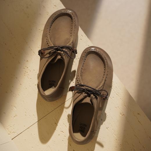 【秋季新款】西村名物2025年秋季新款厚底防滑平跟软底舒适乐福鞋深口单鞋T25CM30781 商品图7