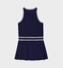 Sporty & Rich - Src Phoebe Dress - Navy/White - 女装 - 连身裙 - 深蓝色/白色 商品缩略图1