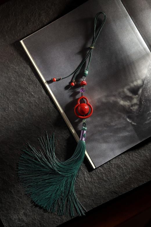 YHZSG0018°福涨·朱砂葫芦挂件 商品图0