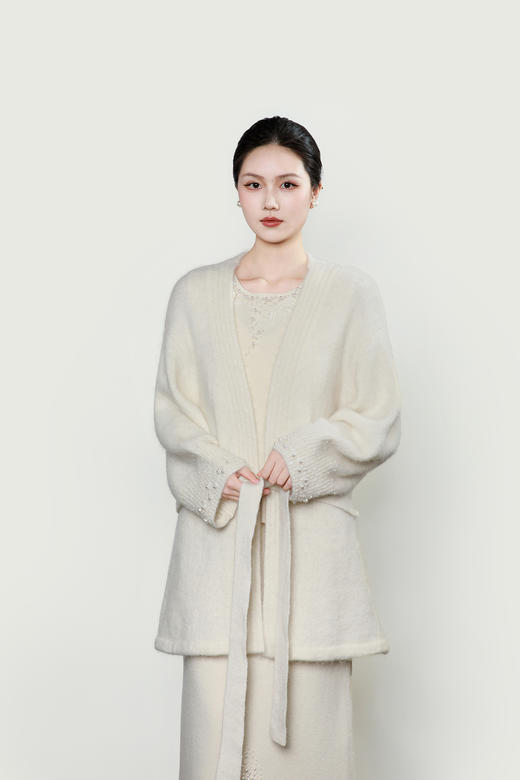 廷前观棠 | 香雪海长款外套 商品图0