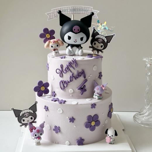 【库洛米大王】双层儿童蛋糕（需要2天提前预定） 商品图0