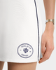 Sporty & Rich - Eden Crest Court Skirt - White/Dark Navy  - 女装 - 短裙 - 白色/深蓝色 商品缩略图4