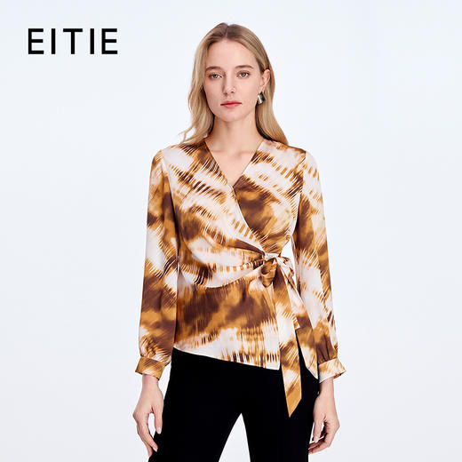 EITIE爱特爱茶歇随性慵懒小上衣8313010 商品图0