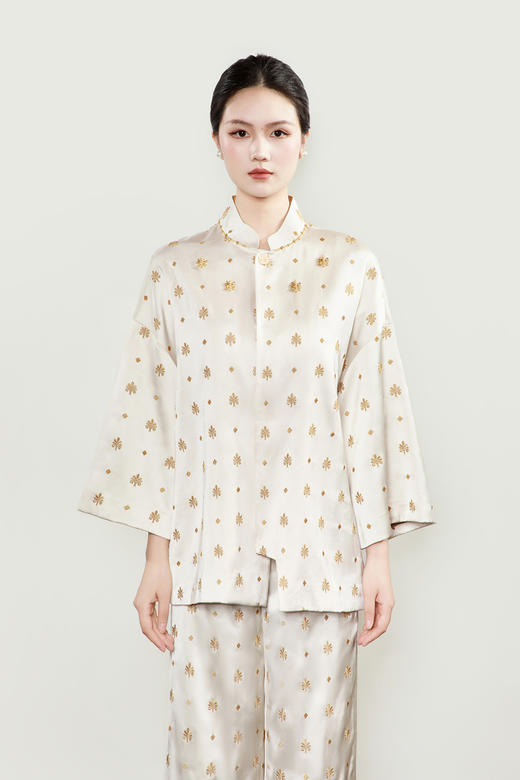 下架|廷前观棠 | 修庆宽松外套 商品图0