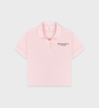 Sporty & Rich - Eden Script Terry Polo - Pink Dolphin  - 女装 - Polo衫 - 粉色 商品缩略图0
