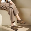 【秋季新款】西村名物2025年秋季新款厚底防滑平跟软底舒适乐福鞋深口单鞋T25CM30781 商品缩略图1