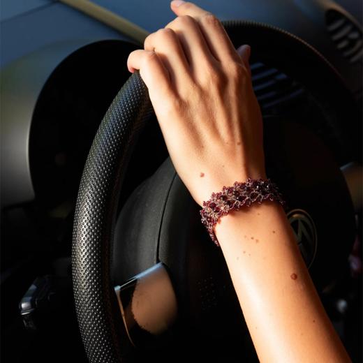 订购8周到｜Lorina Balteanu-REGATA-石榴石 手链［法国设计师］ 商品图1