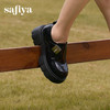 预售|Safiya/索菲娅2025时尚英伦厚底增高不累脚粗跟百搭深口小皮鞋SFD3112033 商品缩略图1