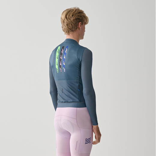 MAAP 男士 Evade X Pro Air LS Jersey 3.0 制服蓝 长袖骑行服 商品图1