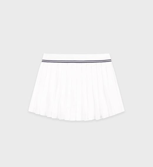 Sporty & Rich - Src Logo Abigail Skirt - White - 女装 - 短裙 - 白色 商品图1