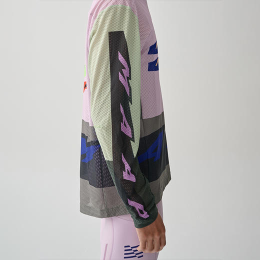 MAAP 男女同款 Evade X LS Mesh Tee 霓虹涂鸦 长袖网眼T恤 商品图3