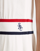 Sporty & Rich - Src Phoebe Dress - White/Navy/Fire red - 女装 - 连身裙 - 白色/深蓝色/红色 商品缩略图5