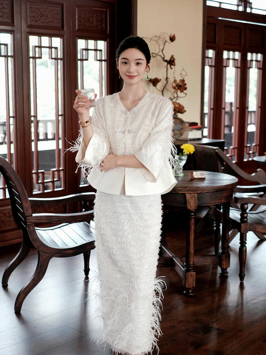 廷前观棠 | 雪芙半裙 商品图0