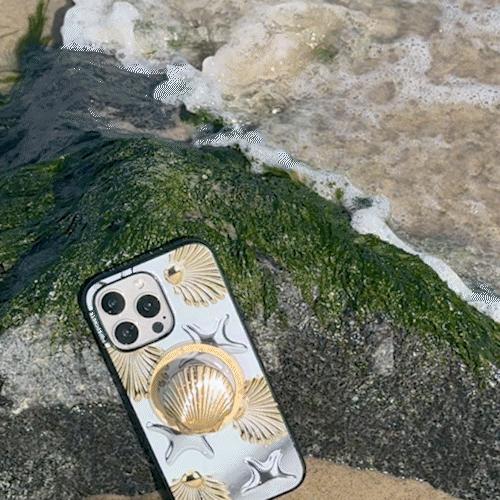 【海岛之旅】海洋珍宝 POPCASE手机壳 MagSafe Popcase磁吸款 银色 贝壳 iPhone17/16/15/14 商品图2