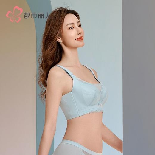 都市丽人内衣女士内衣蕾丝内衣文胸树脂胶圈四排扣YBH4S3 商品图2
