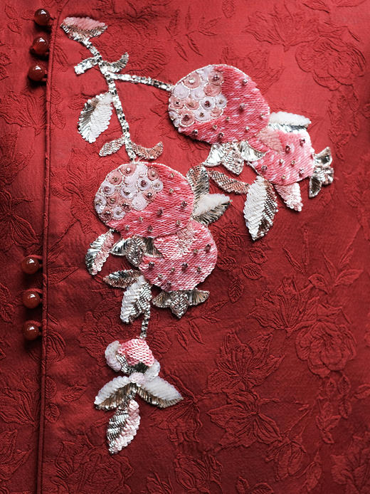 廷前观棠 | 榴绯纪连衣裙 商品图6