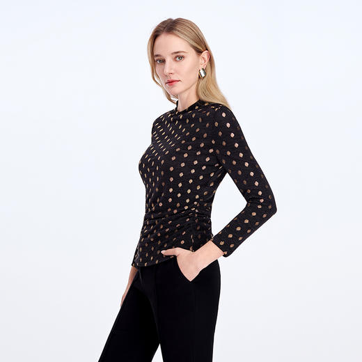 EITIE爱特爱Q 弹魔力衫塑性显瘦T恤8302004 商品图2