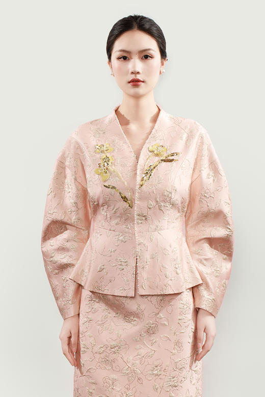 下架|廷前观棠 | 花影长袖外套 商品图0