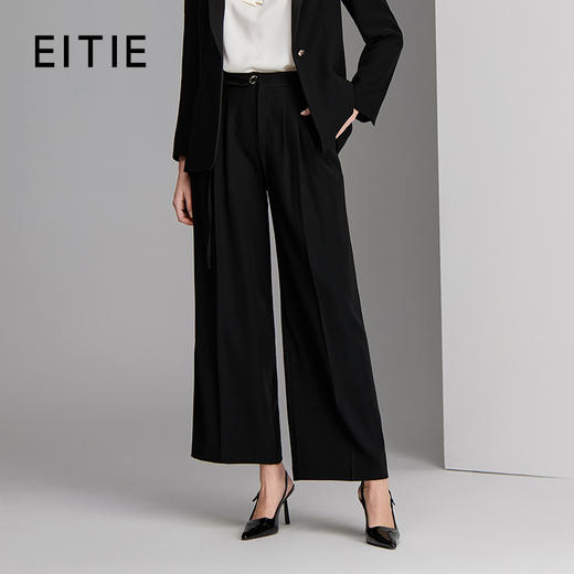 EITIE爱特爱气质通勤时尚阔腿裤8305002 商品图0